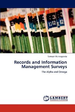 portada records and information management surveys (in English)