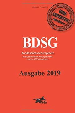 portada Bdsg: Bundesdatenschutzgesetz (in German)