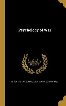 portada Psychology of War (en Inglés)