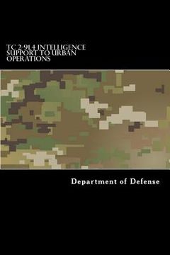 portada TC 2-91.4 Intelligence Support to Urban Operations