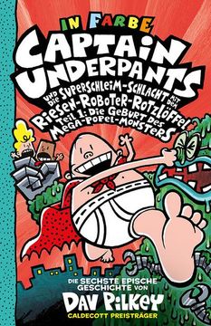 portada Captain Underpants Band 6 (en Alemán)