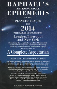 portada  Raphael´s astronomical ephemeris of the Planets´ places for 2014 