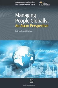 portada Managing People Globally: An Asian Perspective (Chandos Asian Studies Series) (in English)