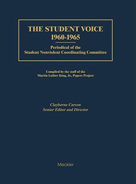 portada The Student Voice, 1960-1965: Periodical of the Student Nonviolent Coordinating Committee (en Inglés)