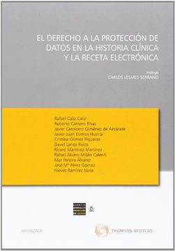 portada El Derecho a la Protección de Datos en la Historia Clínica y la Receta Electrónica (Especial)