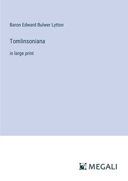 portada Tomlinsoniana: in large print (en Inglés)