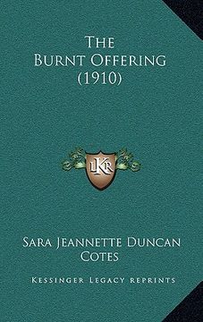 portada the burnt offering (1910)