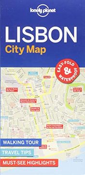 portada Lonely Planet Lisbon City map (en Inglés)