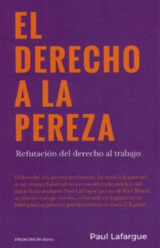 portada El Derecho a la Pereza (in Spanish)