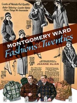portada Montgomery Ward Fashions of the Twenties (Dover Fashion and Costumes) (en Inglés)