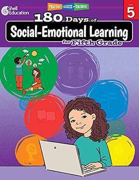 portada 180 Days of Social-Emotional Learning for Fifth Grade (180 Days of Practice) (en Inglés)