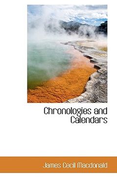 portada chronologies and calendars (en Inglés)