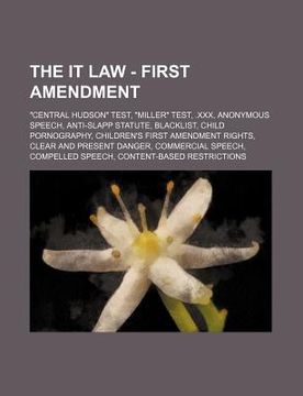 276px x 360px - Libro the it law - first amendment: \