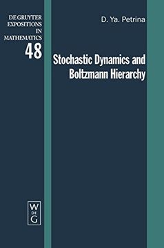 portada Stochastic Dynamics and Boltzmann Hierarchy (de Gruyter Expositions in Mathematics) (en Inglés)