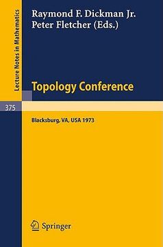 portada topology conference (en Inglés)
