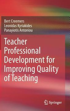 portada teacher professional development for improving quality of teaching (en Inglés)