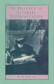portada In Defence of Literary Interpretation: Theory and Practice (en Inglés)