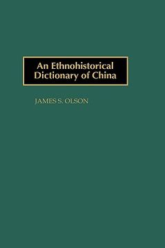 portada an ethnohistorical dictionary of china (en Inglés)