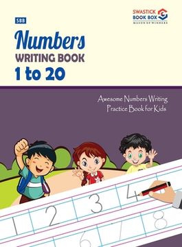 portada SBB Number Writing Book 1-to-20 (in English)