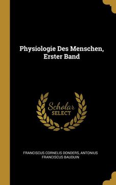 portada Physiologie des Menschen, Erster Band (en Alemán)