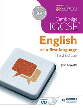 portada Cambridge Igcse English First Language 3ed + cd (en Inglés)