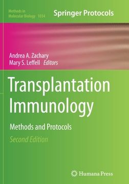portada Transplantation Immunology: Methods and Protocols (Methods in Molecular Biology)