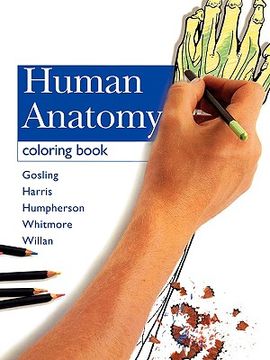 portada human anatomy coloring book (en Inglés)