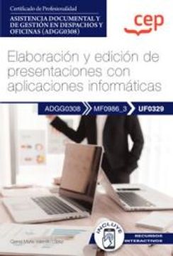portada Manual Elaboracion y Edicion de Presentaciones con Aplicaci