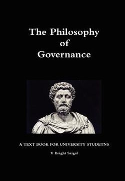 portada the philosophy of governance (en Inglés)