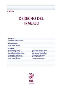 portada Derecho del Trabajo 2023 (in Spanish)