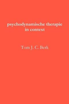 portada Psychodynamische Therapie in Context