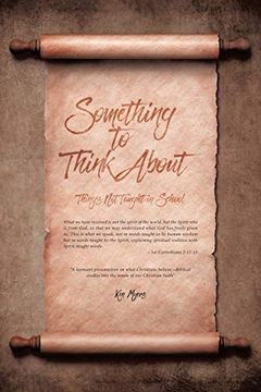 portada Something to Think About: Things not Taught in School 