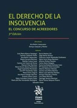 portada El Derecho de la Insolvencia el Concurso de Acreedores 3ª Edición 2018 (Esfera)