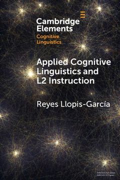 portada Applied Cognitive Linguistics and l2 Instruction (in English)