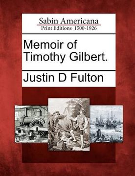 portada memoir of timothy gilbert.