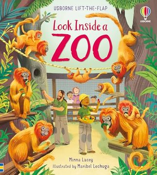 portada Look Inside a zoo (en Inglés)
