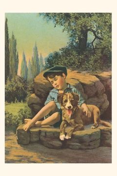 portada Vintage Journal Boy with Dog (en Inglés)