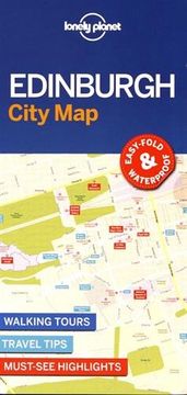 portada Lonely Planet Edinburgh City Map (Travel Guide)