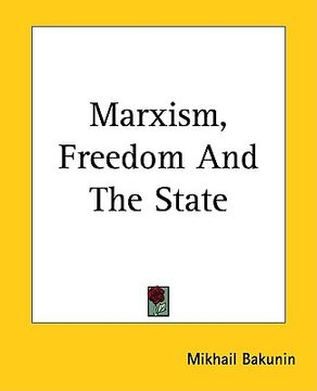 portada marxism, freedom and the state
