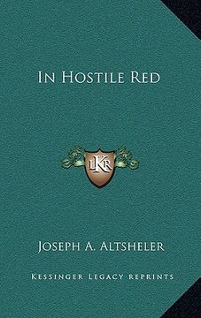 portada in hostile red (en Inglés)