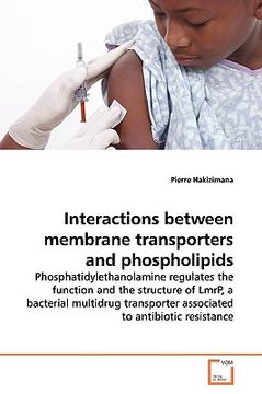 portada interactions between membrane transporters and phospholipids (en Inglés)