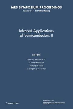 portada Infrared Applications of Semiconductors ii: Volume 484 (Mrs Proceedings) (in English)