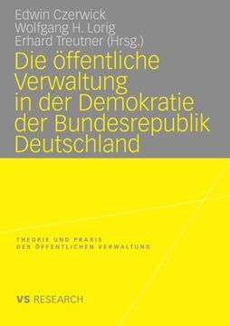 portada Die öffentliche Verwaltung in der Demokratie der Bundesrepublik Deutschland (Theorie und Praxis der öffentlichen Verwaltung) (German Edition)