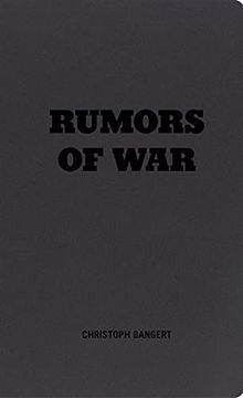 portada Christoph Bangert: Rumors of war (en Inglés)