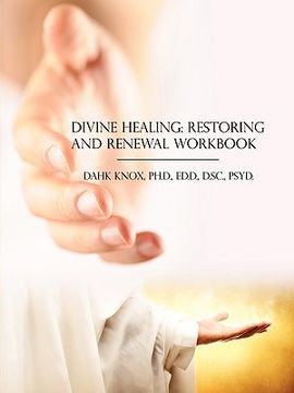 portada divine healing, restoring and renewal workbook (en Inglés)