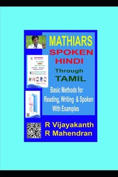 portada Spoken Hindi Through Tamil ( Qr Codes ): Spoken Hindi Through Tamil with Qr Codes (en Inglés)