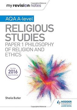 portada My Revision Notes Aqa A-Level Religious Studies: Paper 1 Philosophy Of Religion And Ethics (en Inglés)