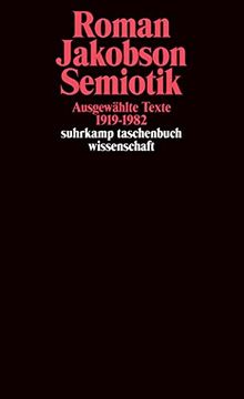 portada Semiotik: Ausgewählte Texte 1919-1982 (Suhrkamp Taschenbuch Wissenschaft) (en Alemán)