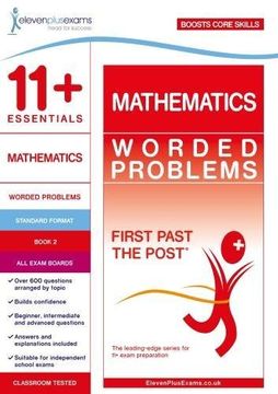 portada 11+ Essentials Mathematics: Worded Problems Book 2 (First Past the Post)