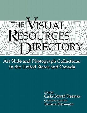 portada visual resources directory: art slide and photograph collections in the united states and canada (in English)